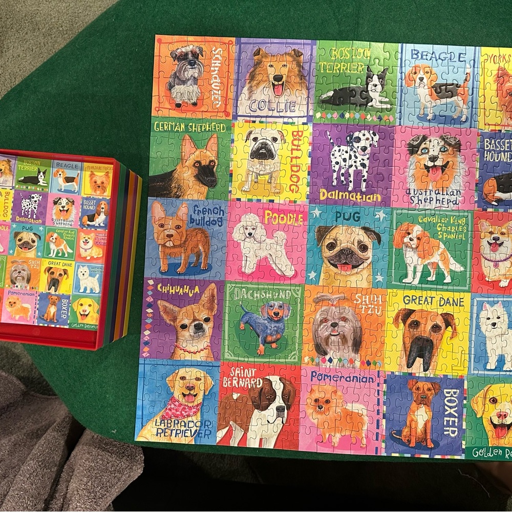 Dog Breed Jigsaw - 500 pcs
